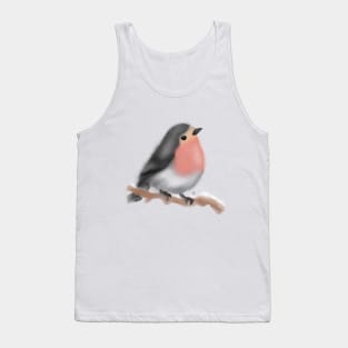 Robin the bird Tank Top